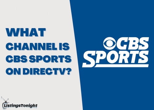 What Channel is CBS Sports on DirecTV?