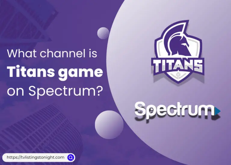 What Channel is The Titans game on Spectrum?